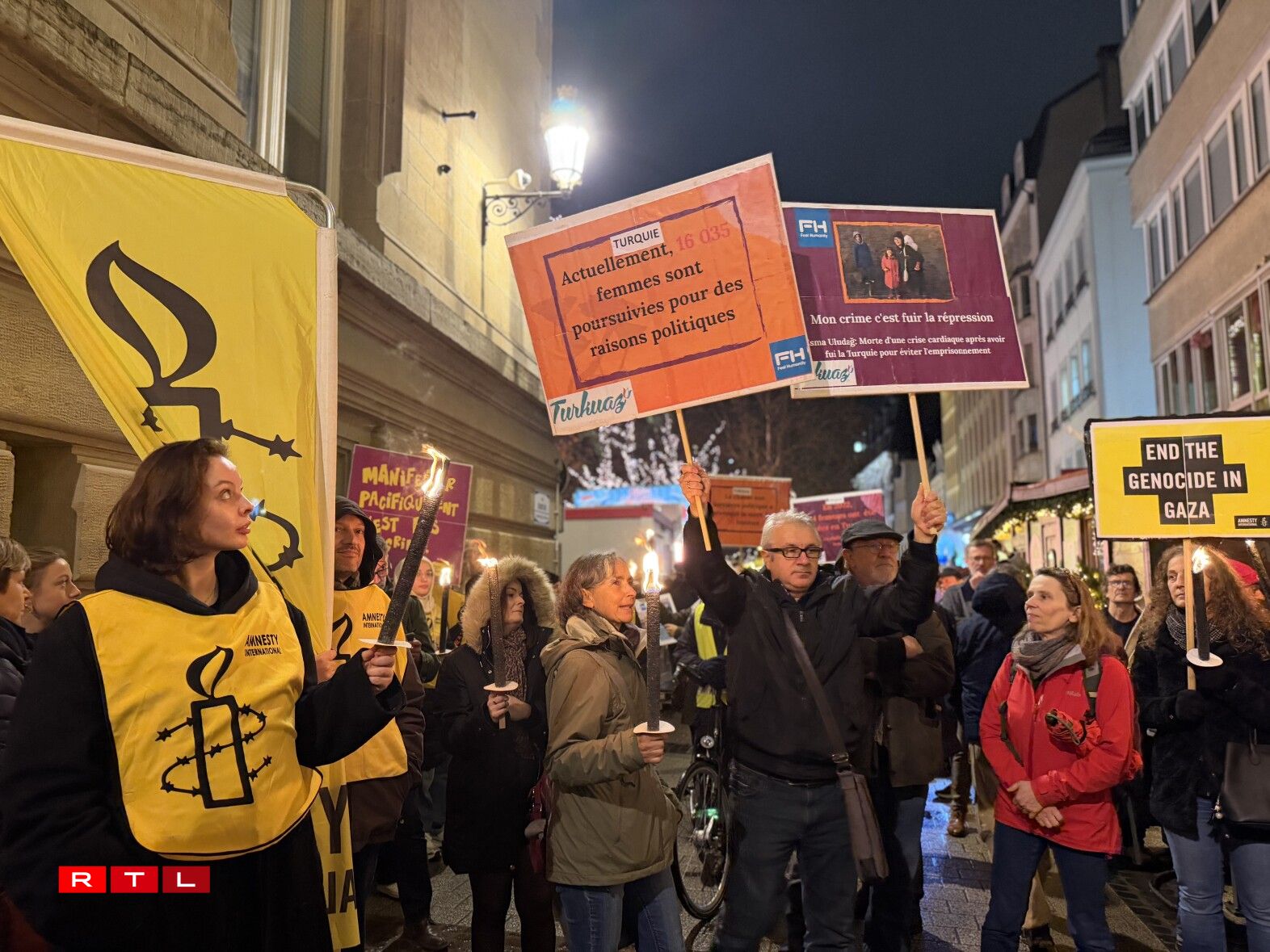 Human Rights March in Luxembourg City