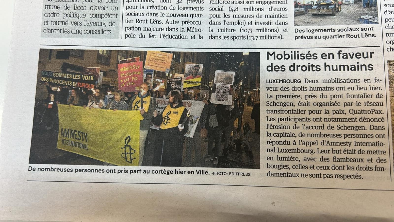 Mobilized for Human Rights